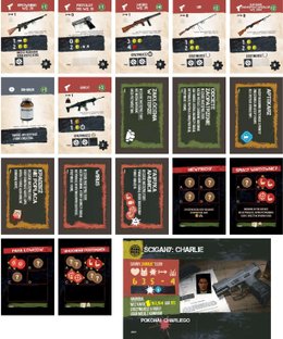 Jagged Alliance: Gra Planszowa – wspieram.to promo cards