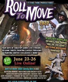 Flying Frog Roll-to-Move 2022 Goody Box