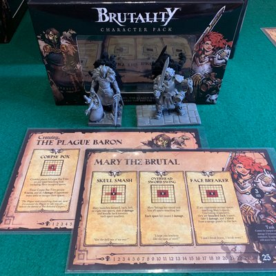 Brutality Character pack: Crowley, the Plague Baron & Mary the Brutal