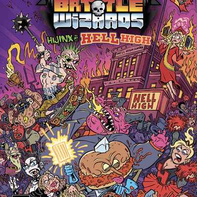 Epic Spell Wars of the Battle Wizards: Hijinx at Hell High