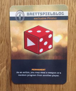 Human Punishment: Social Deduction 2.0 – Brettspielblog promo card