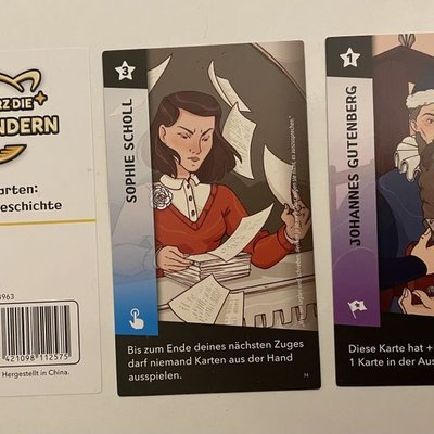 Mal kurz die Welt ändern: Promokarten – Deutsche Geschichte