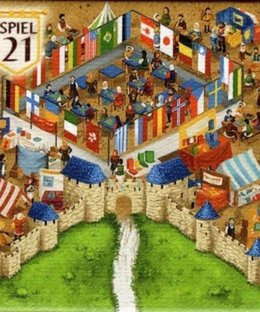 Carcassonne: Bonusplättchen Spiel 2021