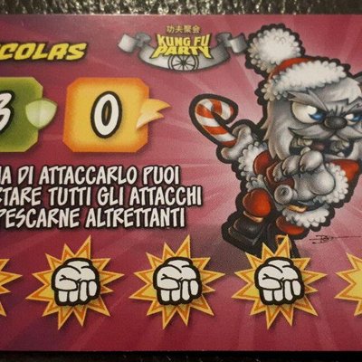 Kung Fu Party: Nicolas Promo Card