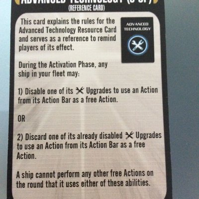 Star Trek: Attack Wing – Advanced Technology Resource