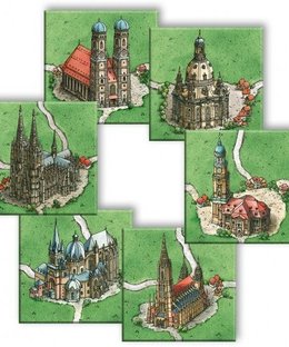 Carcassonne: German Cathedrals
