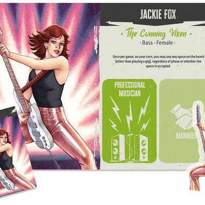 Rock Hard: 1977 – Jackie Fox Promo Character