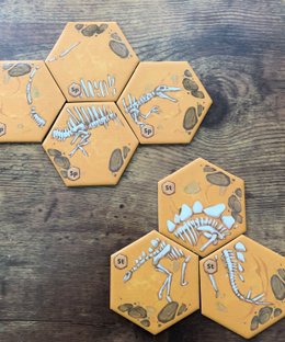 Jurassic Parts: Stegosaurus & Spinosaurus Promo Tiles