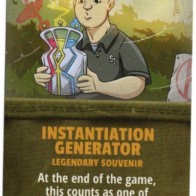 Fireball Island: The Curse of Vul-Kar – Instantiation Generator Promo Card