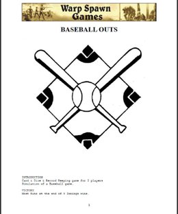 Baseball Outs