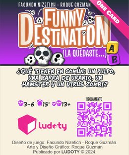 Funny Destination (La Quedaste...): One Card