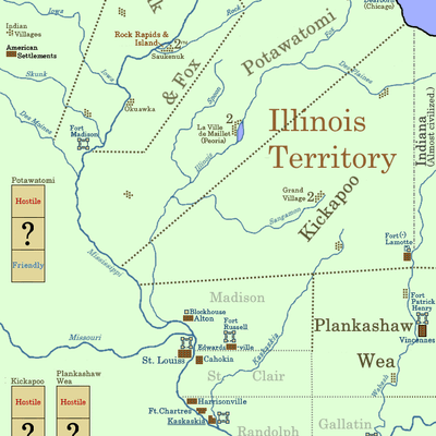 Rock Island: 1812, Illinois