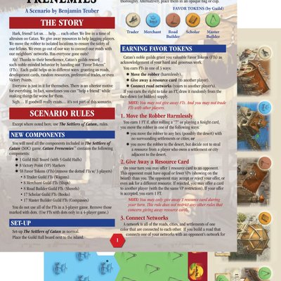 Catan Scenarios: Frenemies