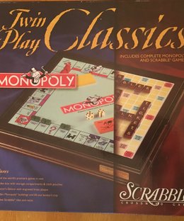 Twin Play Classics: Monopoly and Scrabble