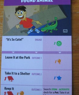 The Pursuit of Happiness: Community – Found Animal Promo Card