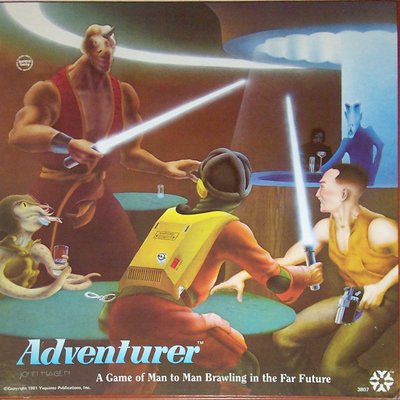 Adventurer: A Game of Man to Man Brawling in the Far Future