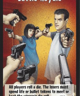 Zombies!!!: Battle Royale Promo Card