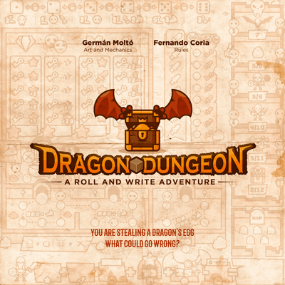 Dragon Dungeon: A roll and write adventure