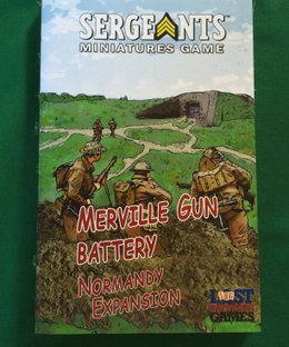 Sergeants Miniatures Game: Merville Gun Battery Normandy Expansion