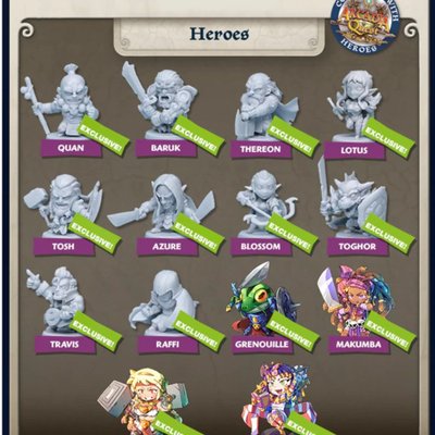 Masmorra: Dungeons of Arcadia – Kickstarter Exclusives