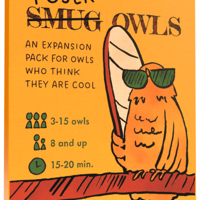 Smug Owls: Poser Owls