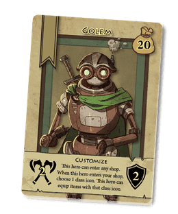 Bargain Quest: Golem Promo Hero