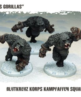 Dust Tactics: Blutkreuz Korps Kampfaffen Squad – "Axis Gorillas"