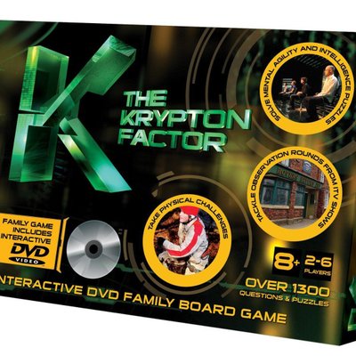 Krypton Factor Interactive DVD Family Board Game