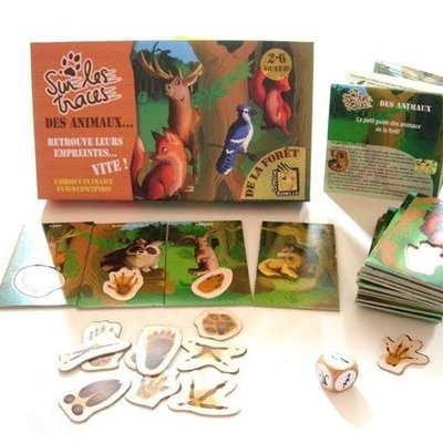 Sur les traces des animaux de la Foret