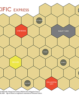 Age of Steam Expansion: Union Pacific Express