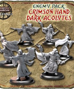 Shadows of Brimstone: Crimson Hand Dark Acolytes Enemy Pack