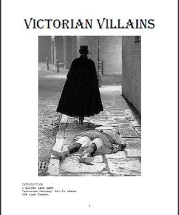 Victorian Villains