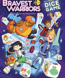 Bravest Warriors Co-operative Dice Game