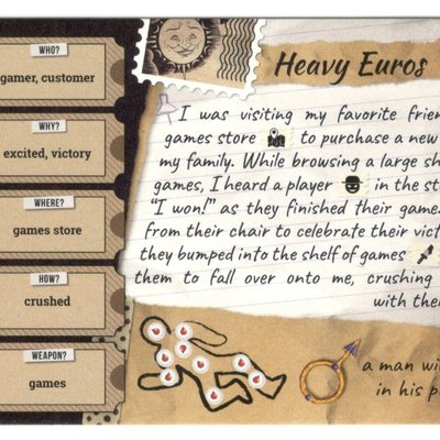 Paranormal Detectives: Heavy Euros Promo Card