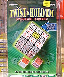 Twist & Hold 'Em Poker Cube