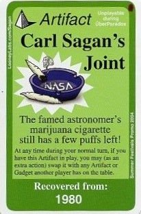 Chrononauts: Carl Sagan's Joint