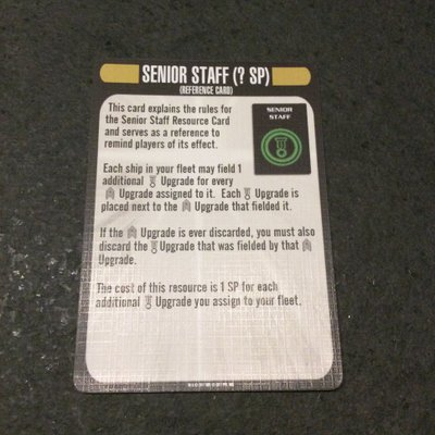 Star Trek: Attack Wing – Senior Staff Resource