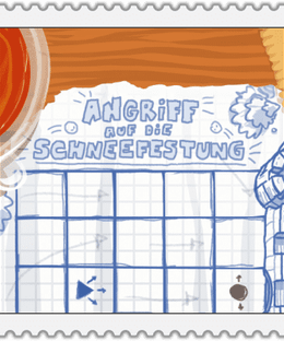 Angriff auf die Schneefestung