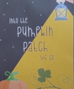 Into the Pumpkin Patch We Go