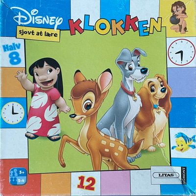 Disney sjovt at lære klokken
