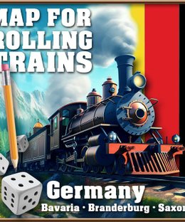 Rolling Trains: Germany Map
