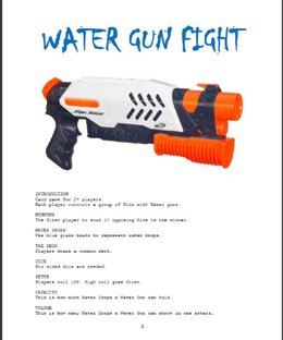 Water Gun Fight