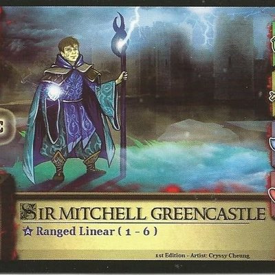 Castle Assault: Sir Mitchell Greencastle Promo Card