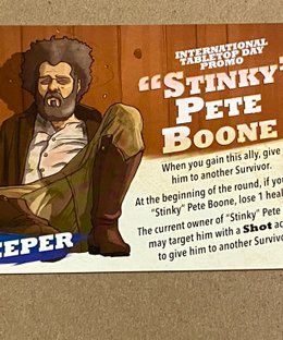Finger Guns at High Noon: "Stinky" Pete Boone Promo Card