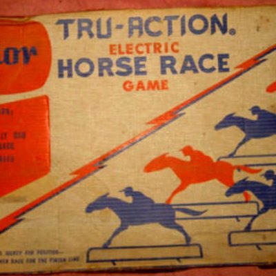 Tru-Action Electric Horse Race Game