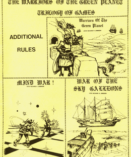 The Warriors of the Green Planet Trilogy of  Games, Additional Rules