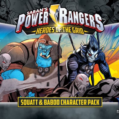 Power Rangers: Heroes of the Grid – Squatt & Baboo Character Pack