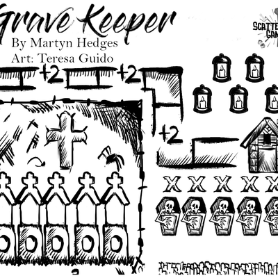 Grave Keeper: A Victorian Roll & Write Game