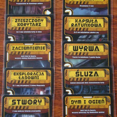 Theseus: The Dark Orbit – Space Station Cards