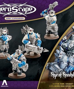 Heroscape: Rising Tide – Knight Primus Adelbern and Ordo Borealis Army Expansion